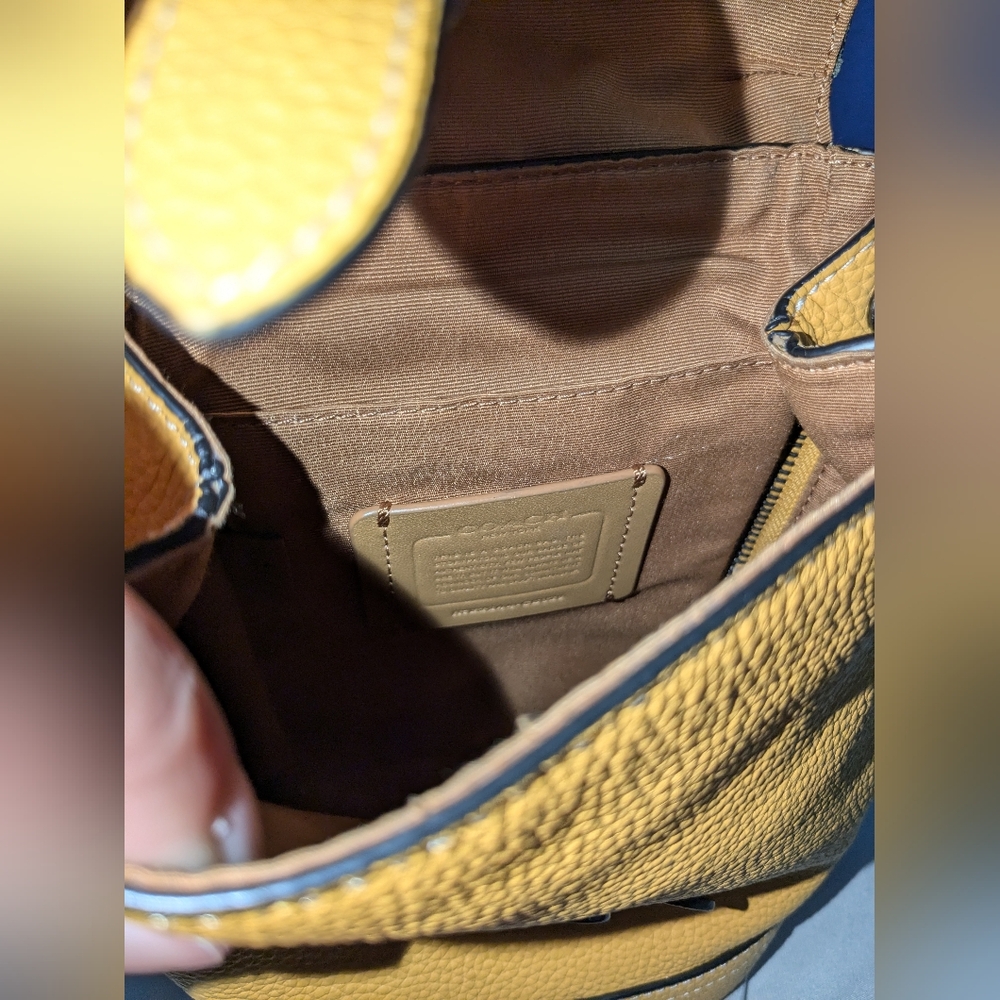 Coach Hudson yellow bag - Picture 5 of 10